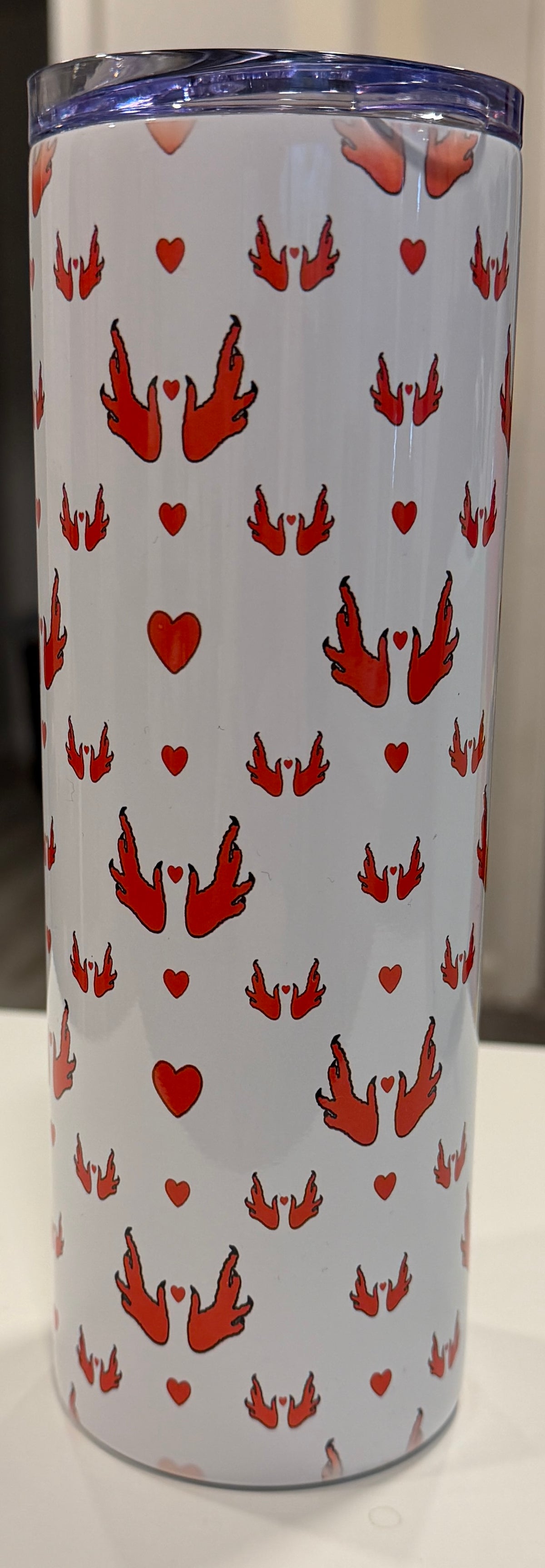 Foot Heart Tumbler