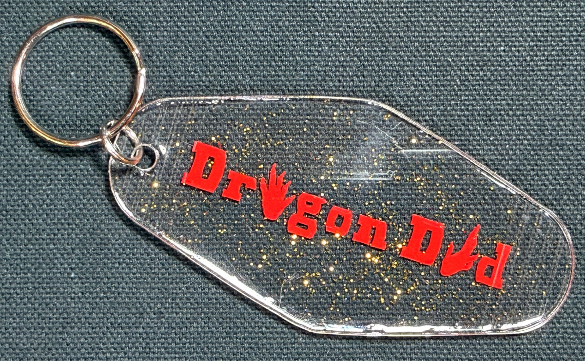 Dragon Dad Keychain