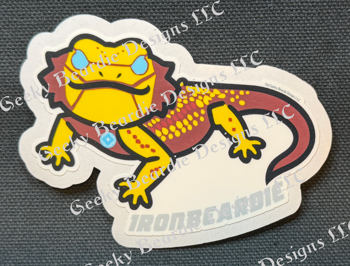 IronBeardie Sticker