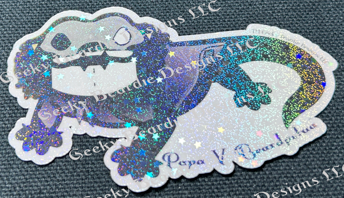 Papa V Beardpetua Sticker