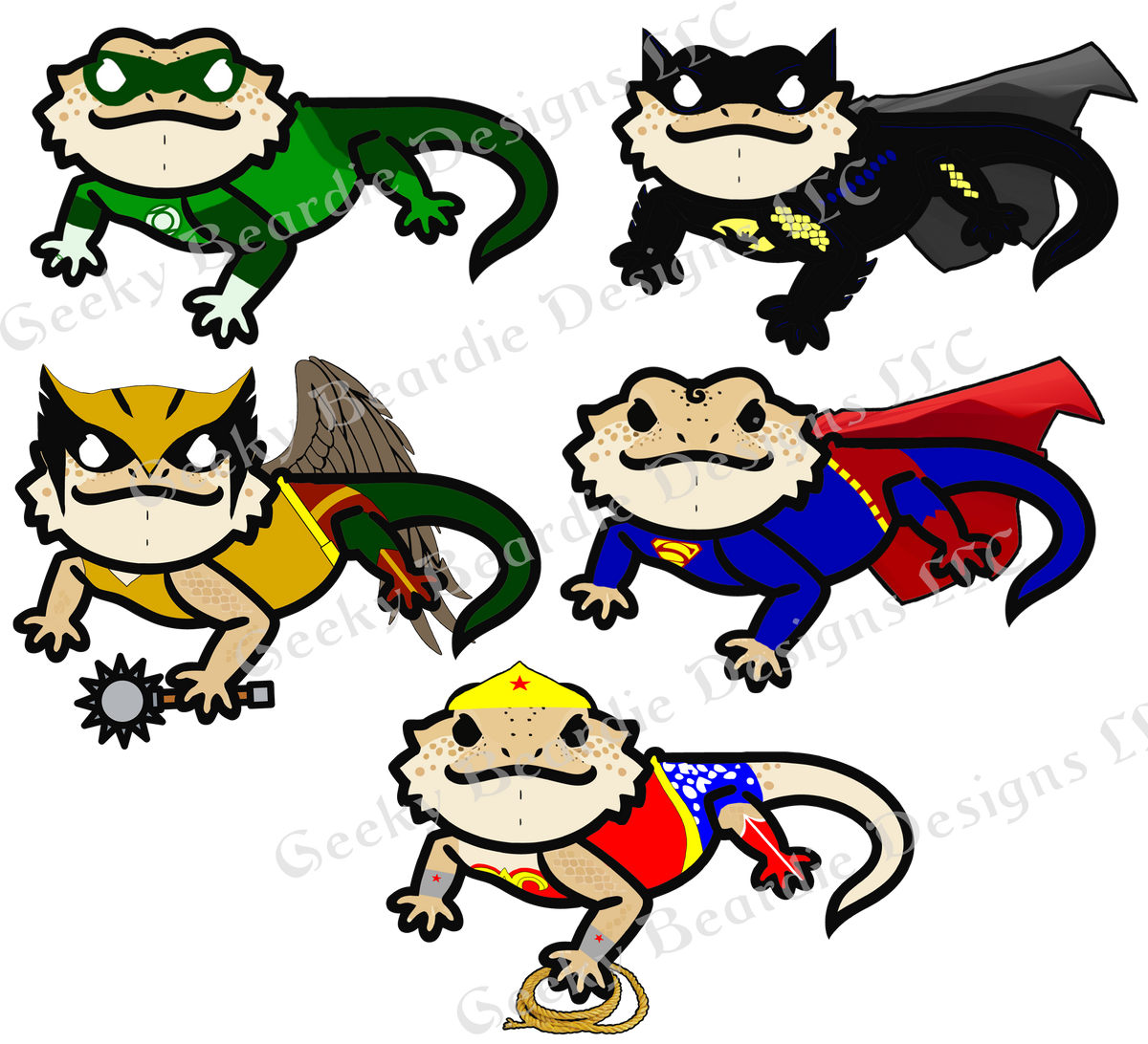 Super Beardies, Series 2