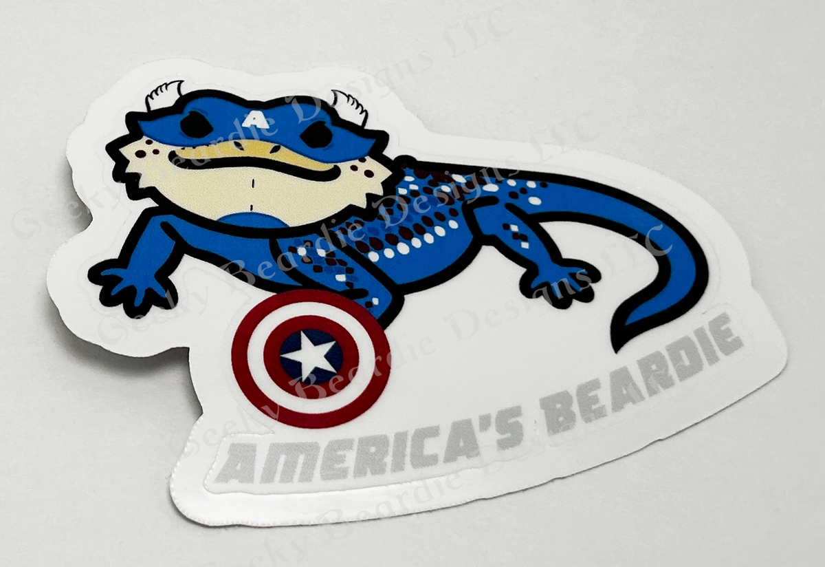 Super Beardies, Series 1 Sticker Pack