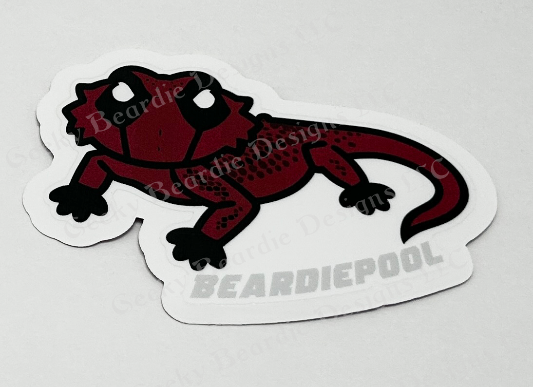 Super Beardies, Series 1 Sticker Pack