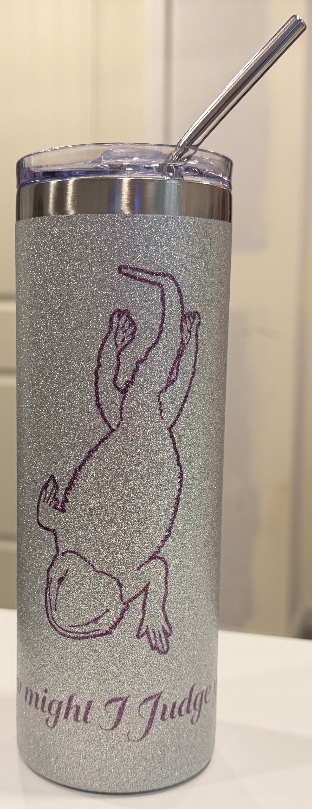 Judgement Glitter Tumbler