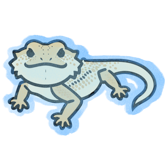 Spirit Beardie Sticker