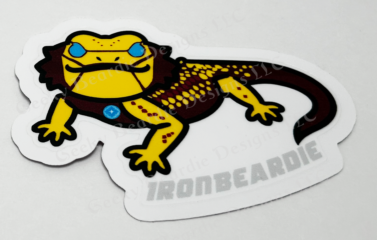 Super Beardies, Series 1 Sticker Pack