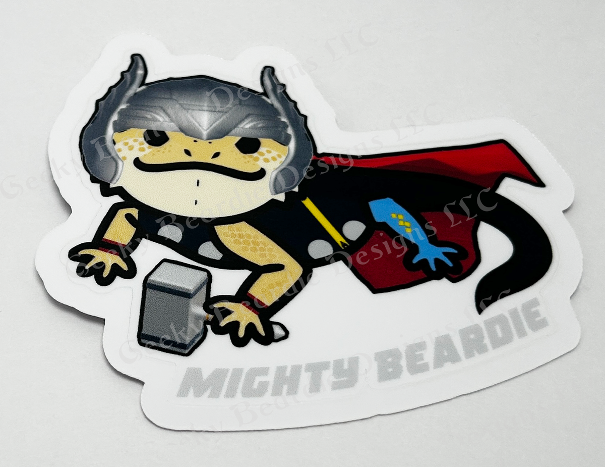 Super Beardies, Series 1 Sticker Pack