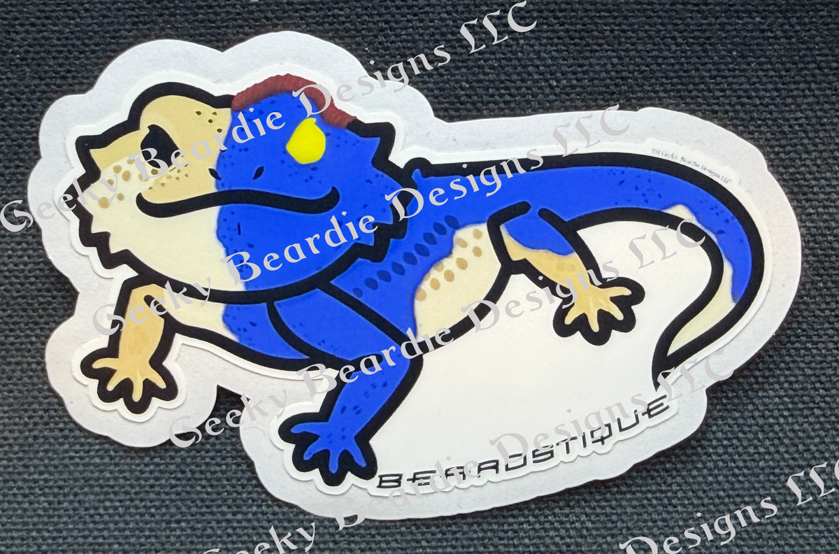 Beardstique Sticker