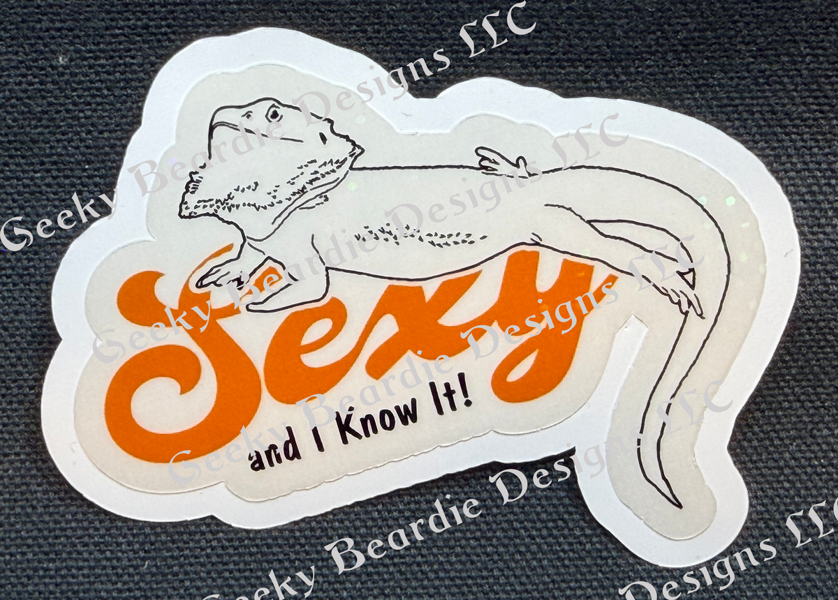 Sexy and I Know It Sticker