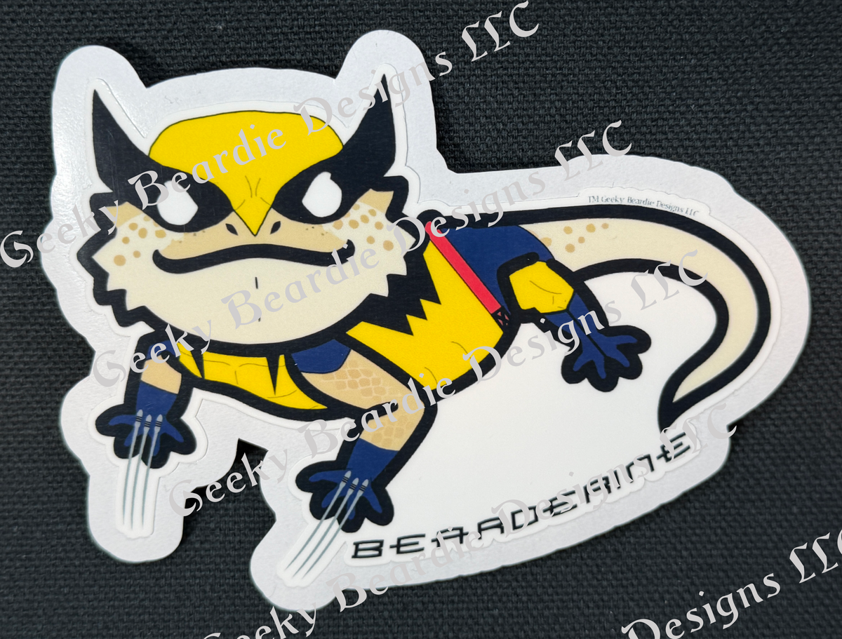 Bearderine Sticker