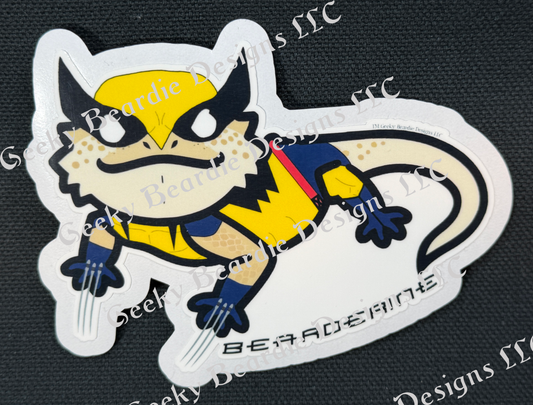 Bearderine Sticker